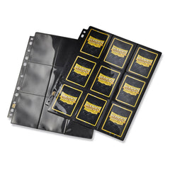 Dragon Shield: 18-Pocket Pages - Double Sided (Side-Loaded) | Total Play