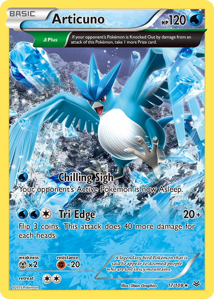 Articuno (17/108) [XY: Roaring Skies] | Total Play