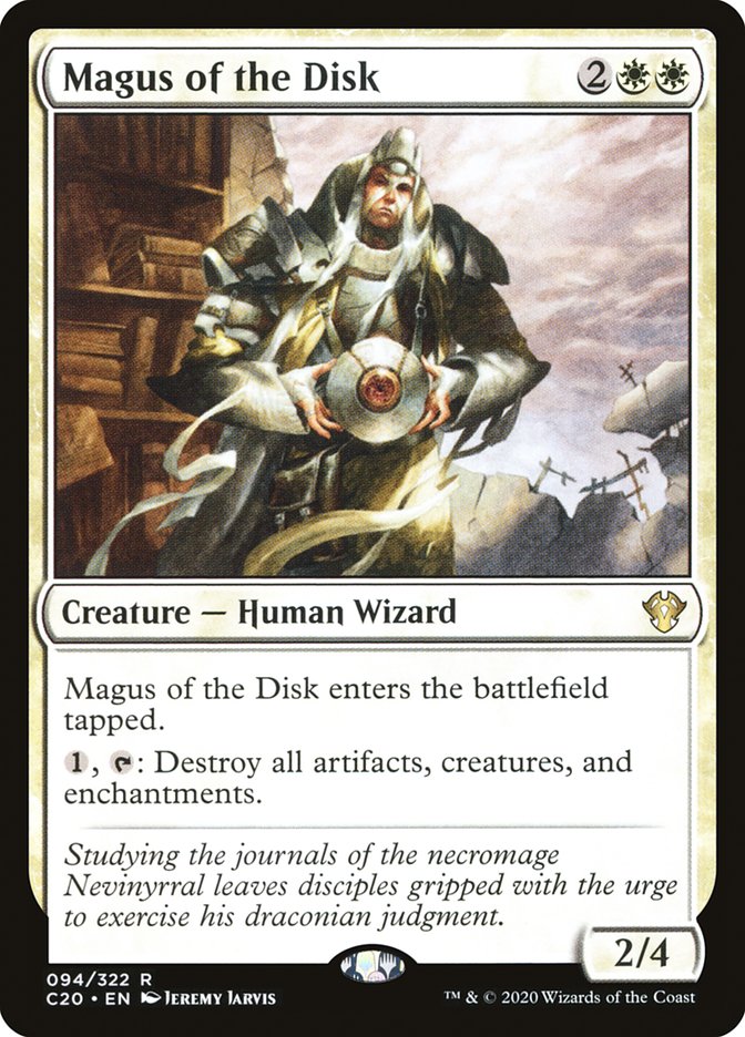 Magus of the Disk [Commander 2020] | Total Play