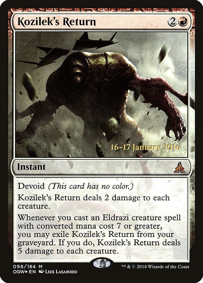 Kozilek's Return [Oath of the Gatewatch Prerelease Promos] | Total Play