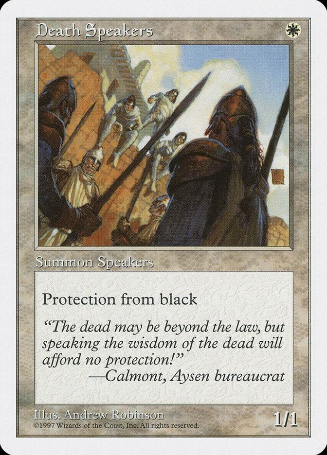 Death Speakers [Fifth Edition] | Total Play