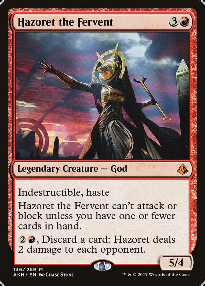 Hazoret the Fervent [Amonkhet] | Total Play