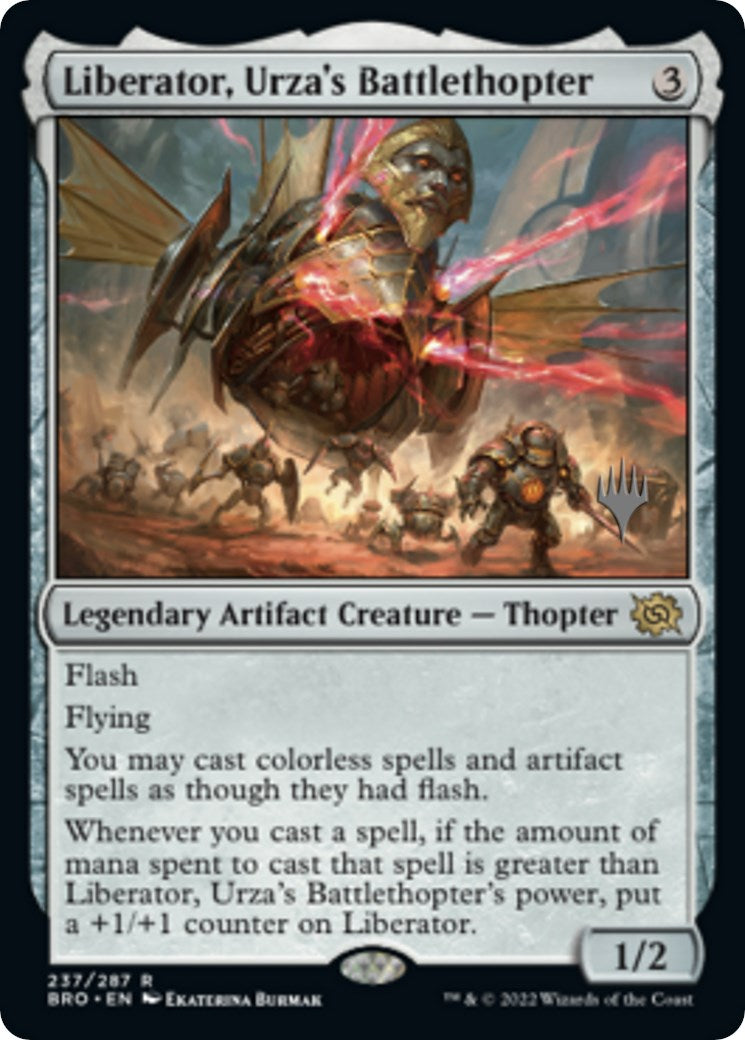 Liberator, Urza's Battlethopter (Promo Pack) [The Brothers' War Promos] | Total Play