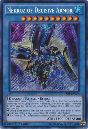 Nekroz of Decisive Armor [THSF-EN019] Secret Rare | Total Play