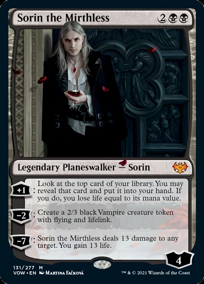 Sorin the Mirthless [Innistrad: Crimson Vow] | Total Play