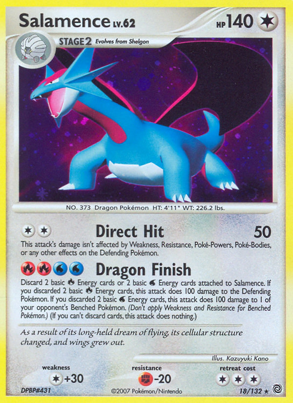 Salamence (18/132) [Diamond & Pearl: Secret Wonders] | Total Play