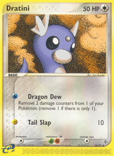 Dratini (26/97) [EX: Dragon] | Total Play