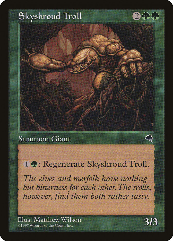 Skyshroud Troll [Tempest] | Total Play