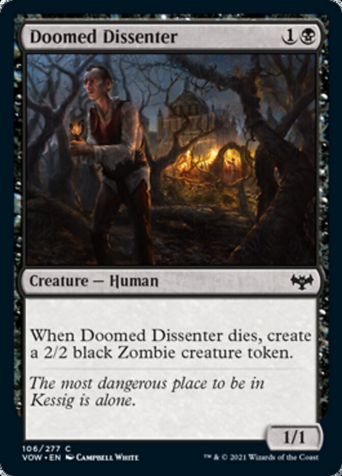 Doomed Dissenter [Innistrad: Crimson Vow] | Total Play