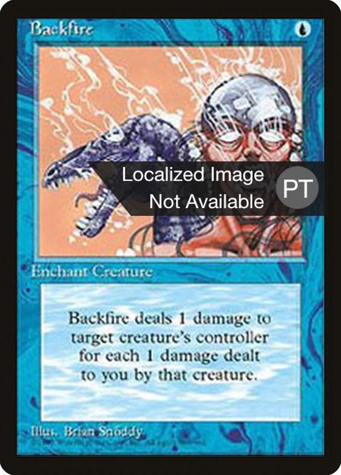 Backfire [Fourth Edition (Foreign Black Border)] | Total Play
