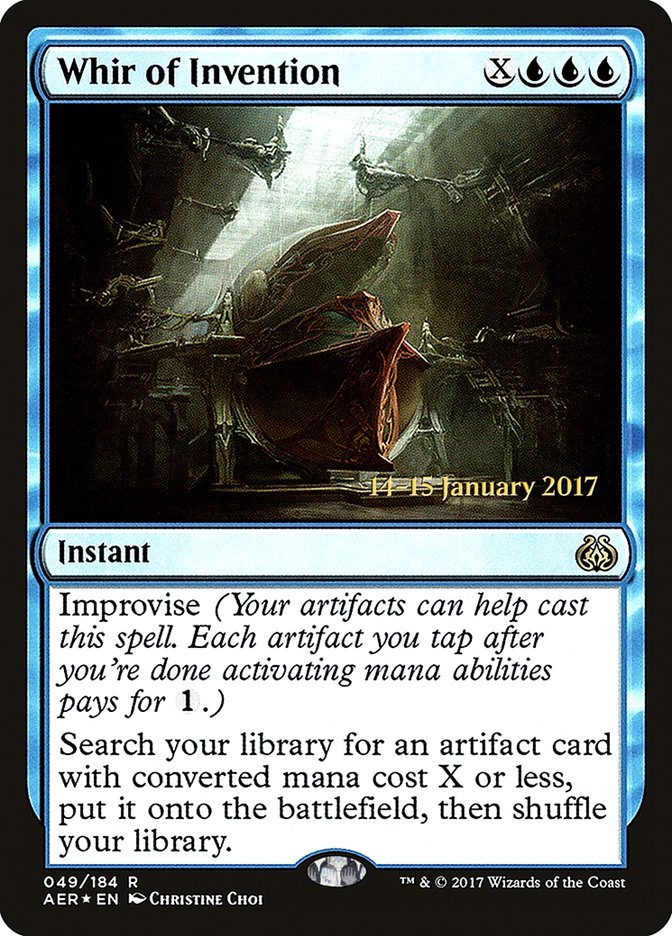 Whir of Invention [Aether Revolt Prerelease Promos] | Total Play