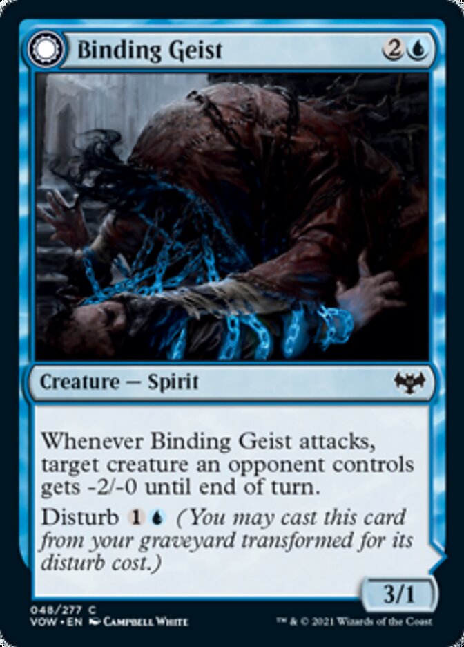 Binding Geist // Spectral Binding [Innistrad: Crimson Vow] | Total Play