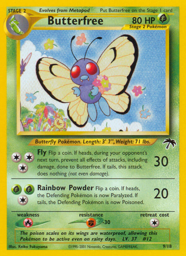 Butterfree (9/18) [Southern Islands] | Total Play