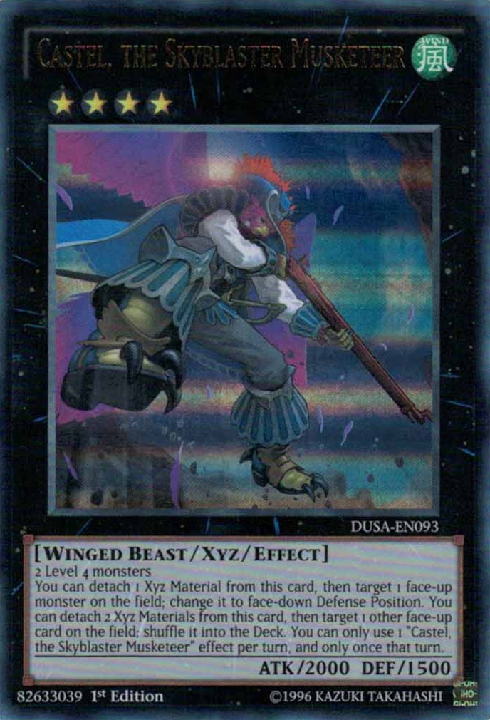 Castel, the Skyblaster Musketeer [DUSA-EN093] Ultra Rare | Total Play