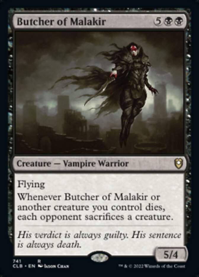 Butcher of Malakir [Commander Legends: Battle for Baldur's Gate] | Total Play