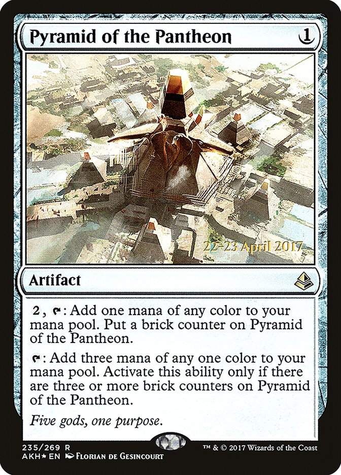 Pyramid of the Pantheon [Amonkhet Prerelease Promos] | Total Play