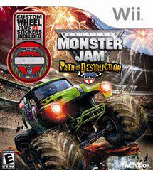 Monster Jam: Path of Destruction with Wheel - Wii | Total Play