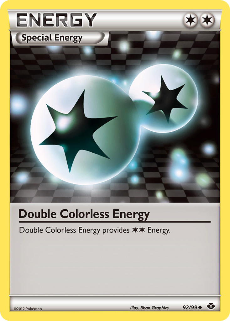 Double Colorless Energy (92/99) [Black & White: Next Destinies] | Total Play