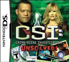 CSI: Crime Scene Investigation Unsolved - Nintendo DS | Total Play