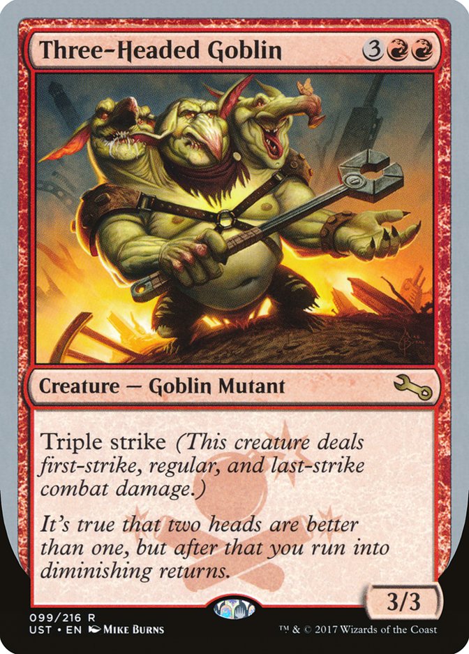 Three-Headed Goblin [Unstable] | Total Play
