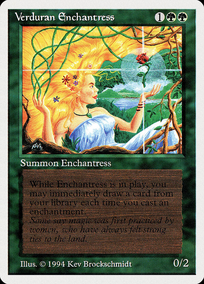 Verduran Enchantress [Summer Magic / Edgar] | Total Play