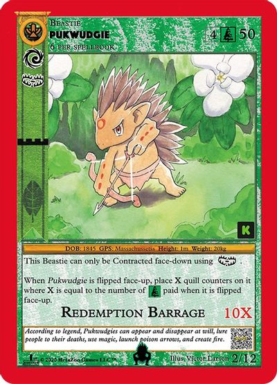 Pukwudgie (Kickstarter Edition) [Pukwudgie Chieftain Starter Deck] | Total Play