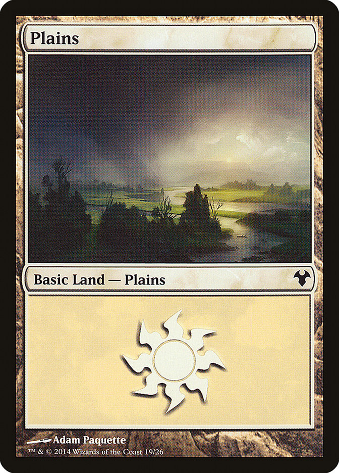 Plains (19) [Modern Event Deck 2014] | Total Play