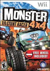 Monster 4x4: Stunt Racer with Racing Wheel - Wii | Total Play