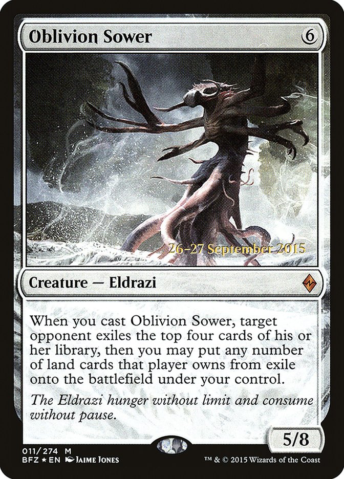 Oblivion Sower [Battle for Zendikar Prerelease Promos] | Total Play