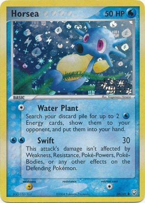 Horsea (58/109) (Stamped) [EX: Team Rocket Returns] | Total Play