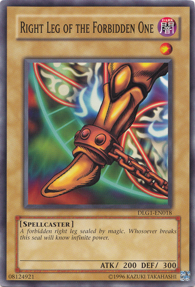 Right Leg of the Forbidden One [DLG1-EN018] Common | Total Play