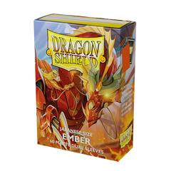 Dragon Shield: Japanese Size 60ct Sleeves - Ember (Dual Matte) | Total Play