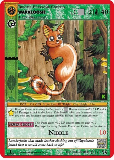 Wapaloosie [Cryptid Nation: Kickstarter Edition] | Total Play