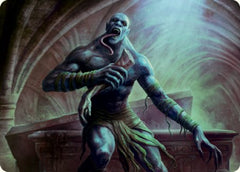 Ghoul Art Card [Dungeons & Dragons: Adventures in the Forgotten Realms Art Series] | Total Play