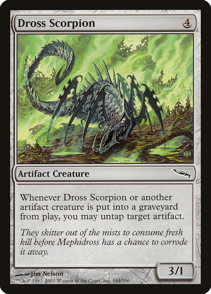 Dross Scorpion [Mirrodin] | Total Play