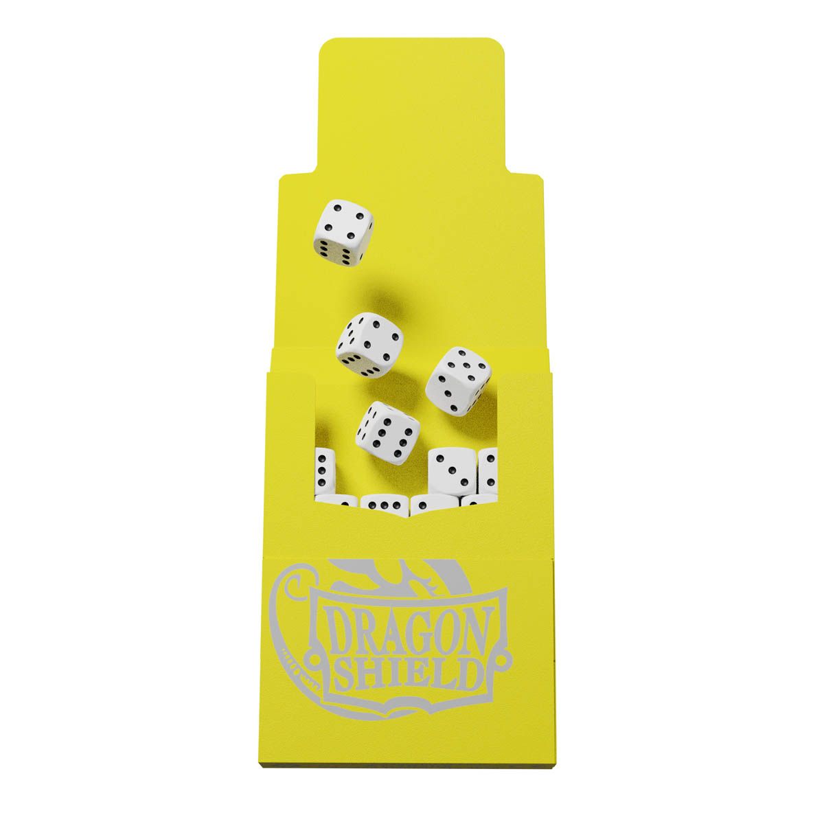 Dragon Shield: Cube Shell Display - Yellow | Total Play