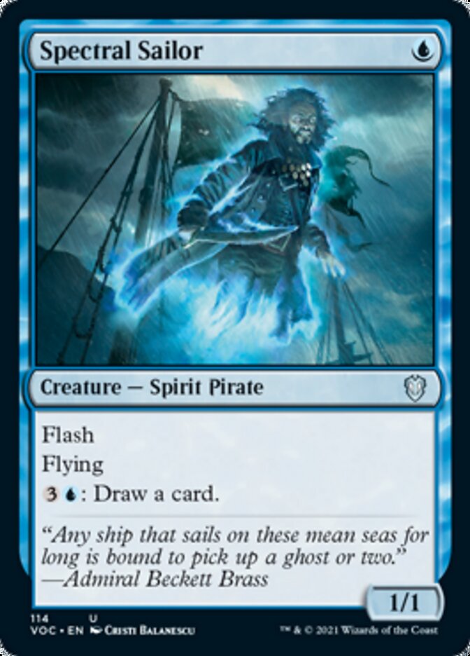 Spectral Sailor [Innistrad: Crimson Vow Commander] | Total Play