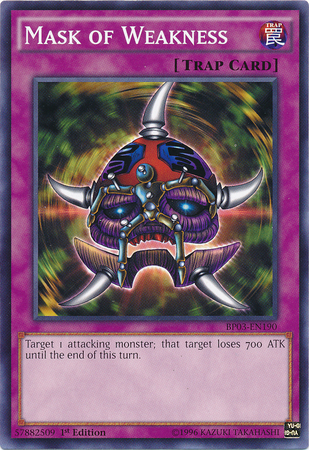 Mask of Weakness [BP03-EN190] Common | Total Play