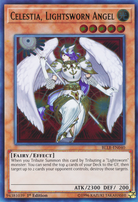 Celestia, Lightsworn Angel [BLLR-EN040] Ultra Rare | Total Play