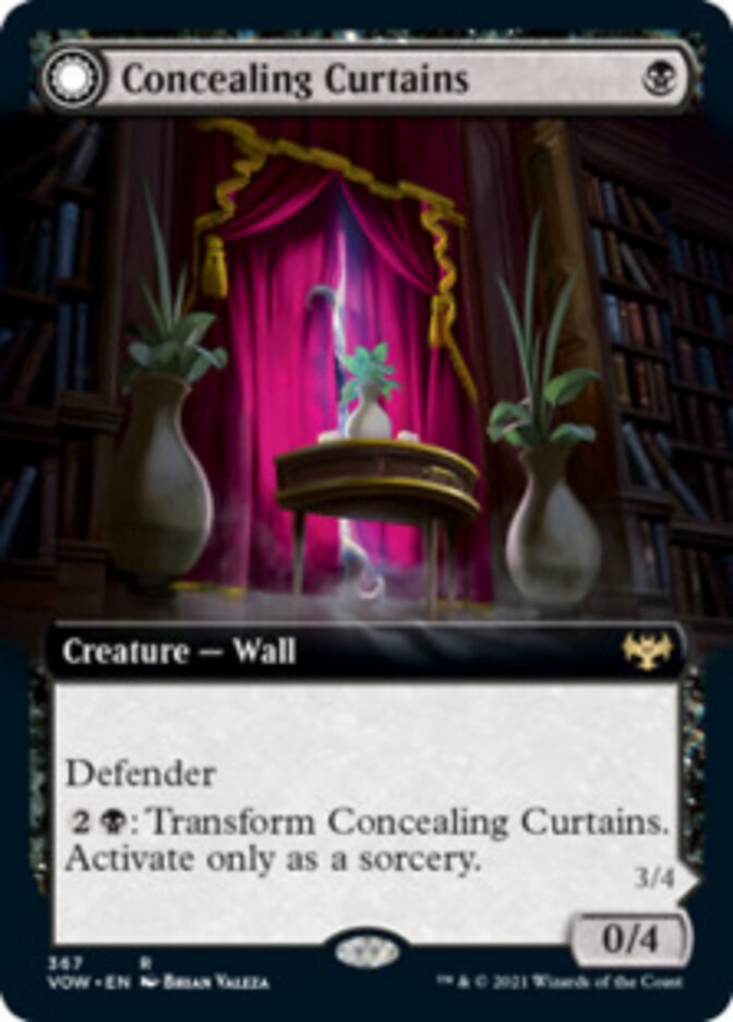 Concealing Curtains // Revealing Eye (Extended Art) [Innistrad: Crimson Vow] | Total Play