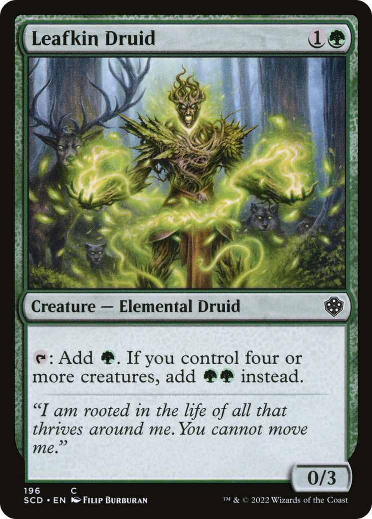 Leafkin Druid [Starter Commander Decks] | Total Play