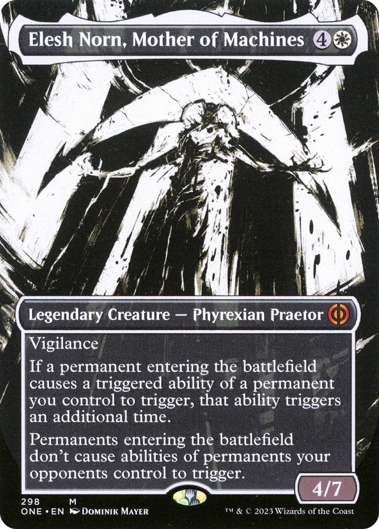 Elesh Norn, Mother of Machines (Borderless Ichor) [Phyrexia: All Will Be One] | Total Play