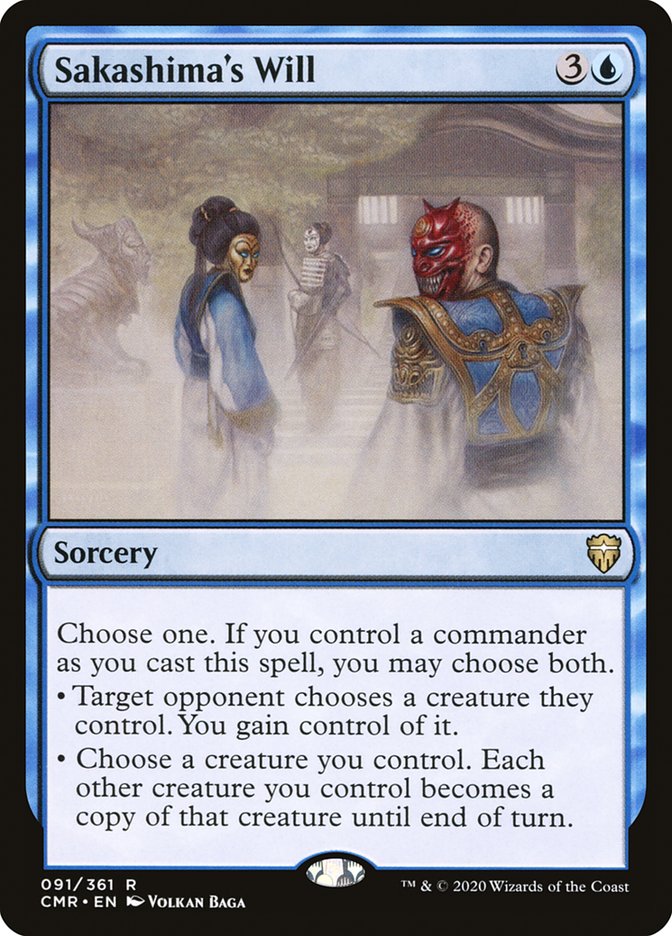 Sakashima's Will [Commander Legends] | Total Play