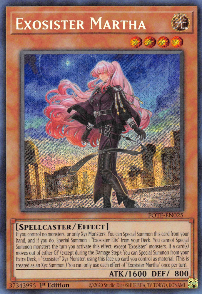 Exosister Martha [POTE-EN025] Secret Rare | Total Play