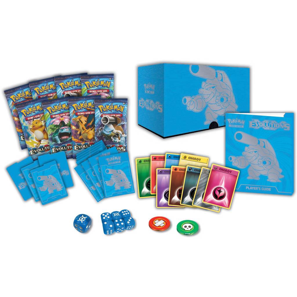 XY: Evolutions - Elite Trainer Box (Mega Blastoise) | Total Play