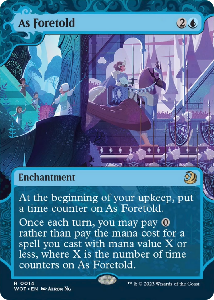 As Foretold [Wilds of Eldraine: Enchanting Tales] | Total Play