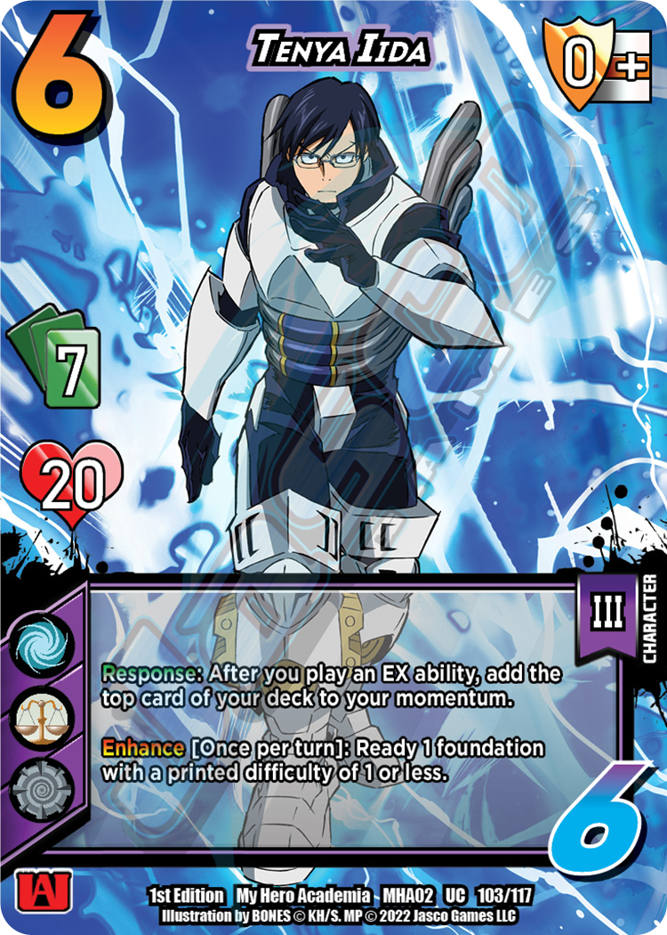 Tenya Iida [Crimson Rampage] | Total Play