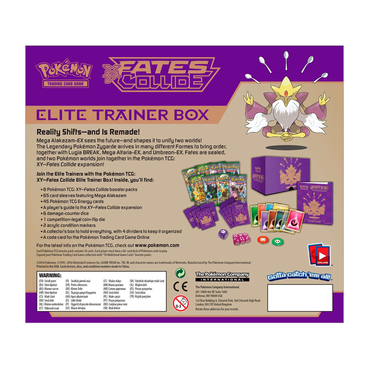 XY: Fates Collide - Elite Trainer Box | Total Play