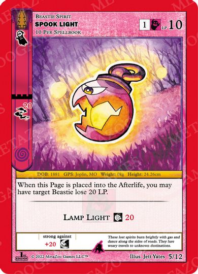 Spook Light [Cryptid Nation: Wilderness First Edition Release Event Deck] | Total Play