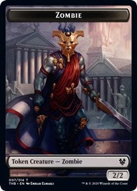 Zombie // Satyr Double-Sided Token [Theros Beyond Death Tokens] | Total Play